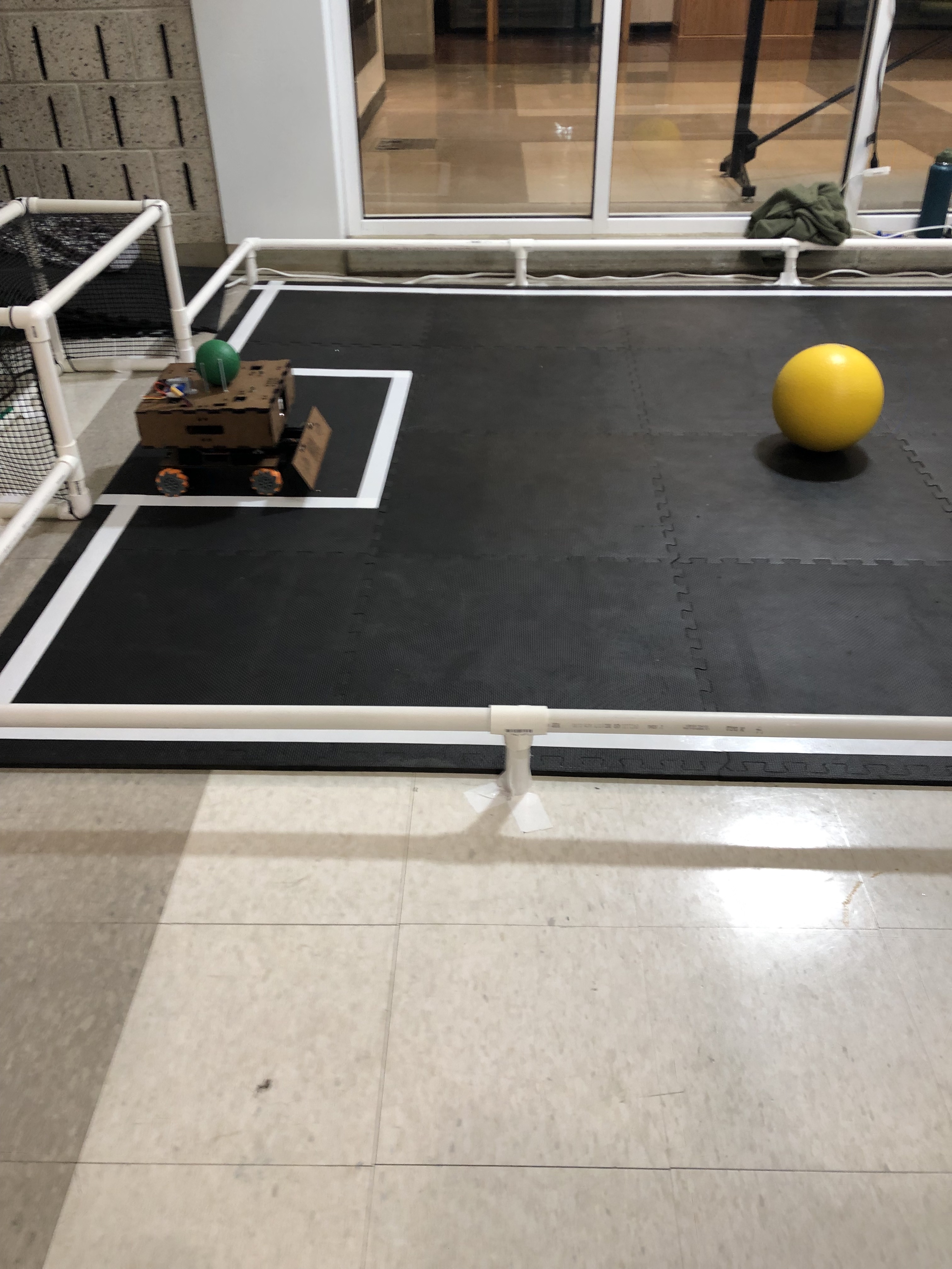 SoccerBot on Field